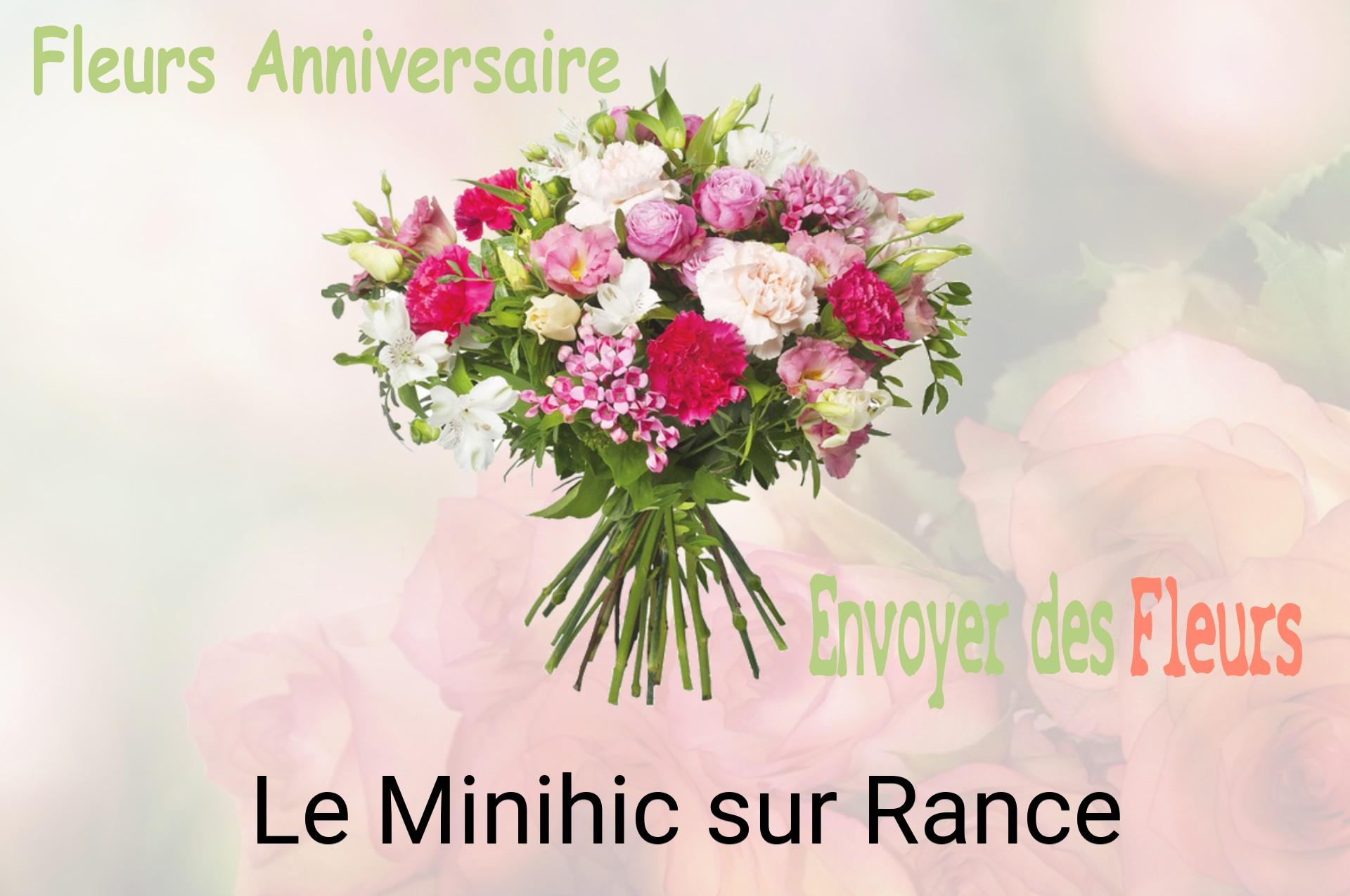 Bouquet de fleurs d’anniversaire livré à Le Minihic-sur-Rance