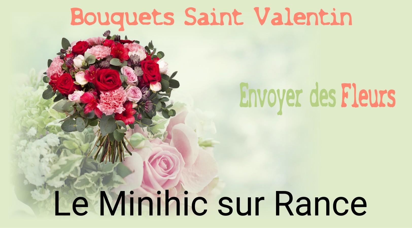 Roses de Saint-Valentin livrées à Le Minihic-sur-Rance